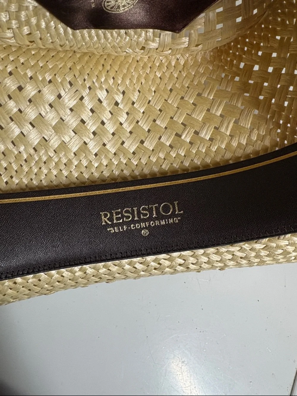 Resistol Vintage Opryland USA Theme Park Stagecoach Straw Hat 7 3/8